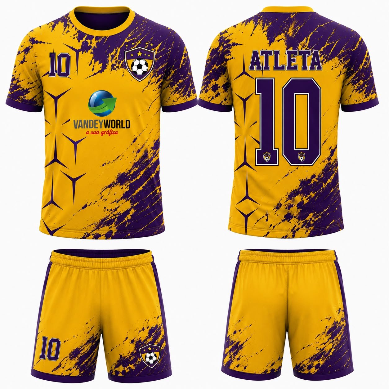 UNIFORME FUTEBOL CAMISA -TOTAL