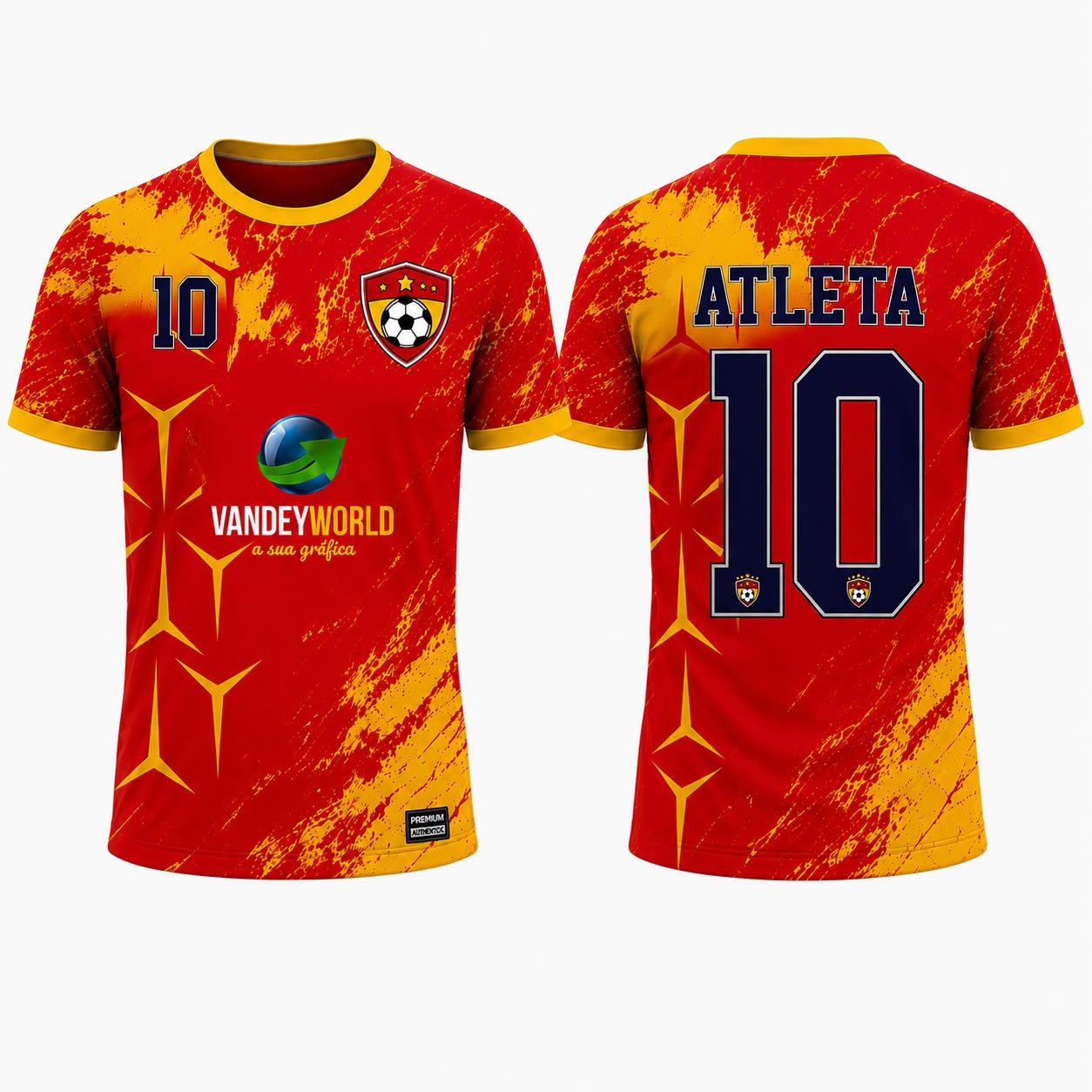 UNIFORME FUTEBOL CAMISA -TOTAL