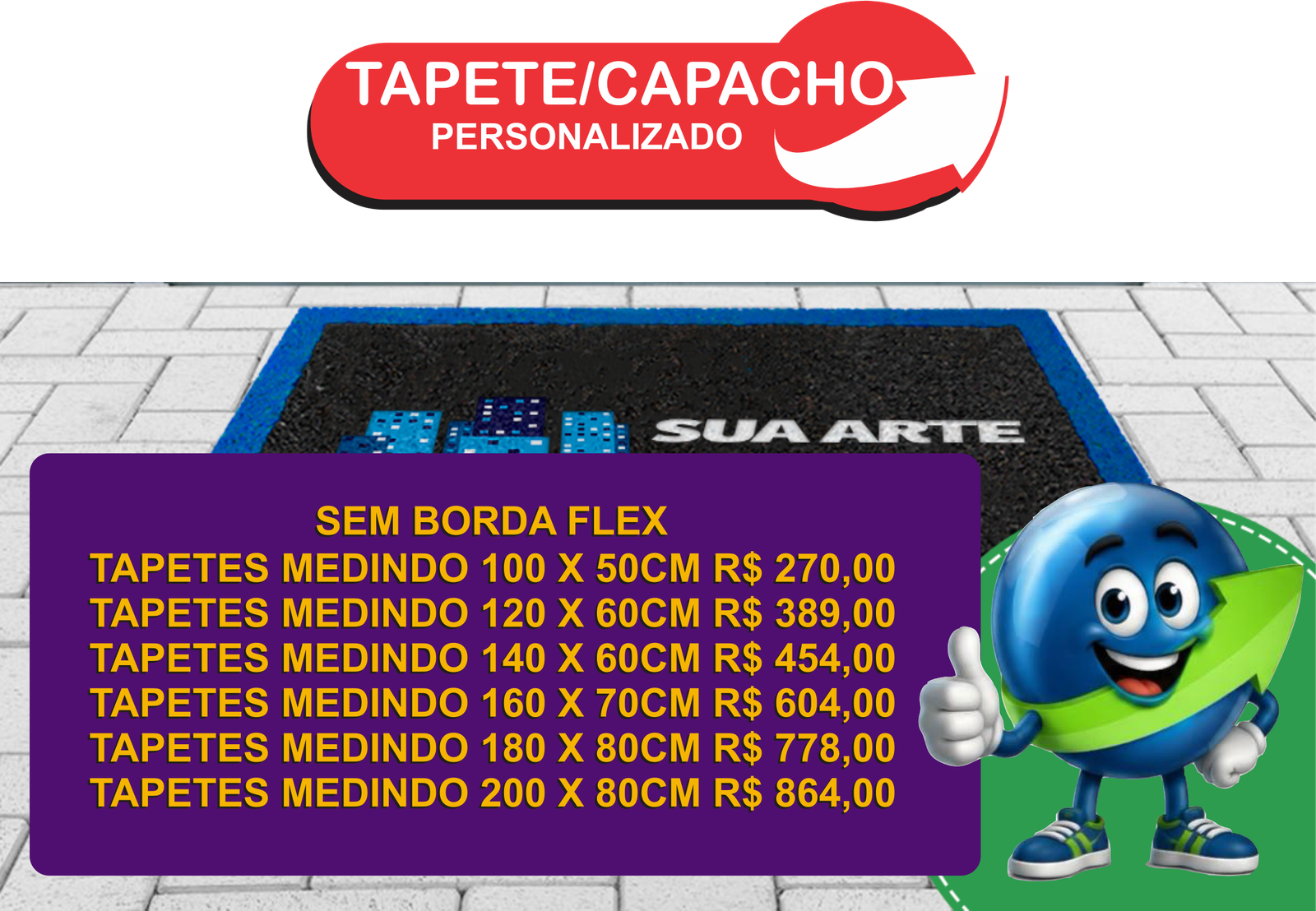 TAPETE - CAPACHO - CARPETE