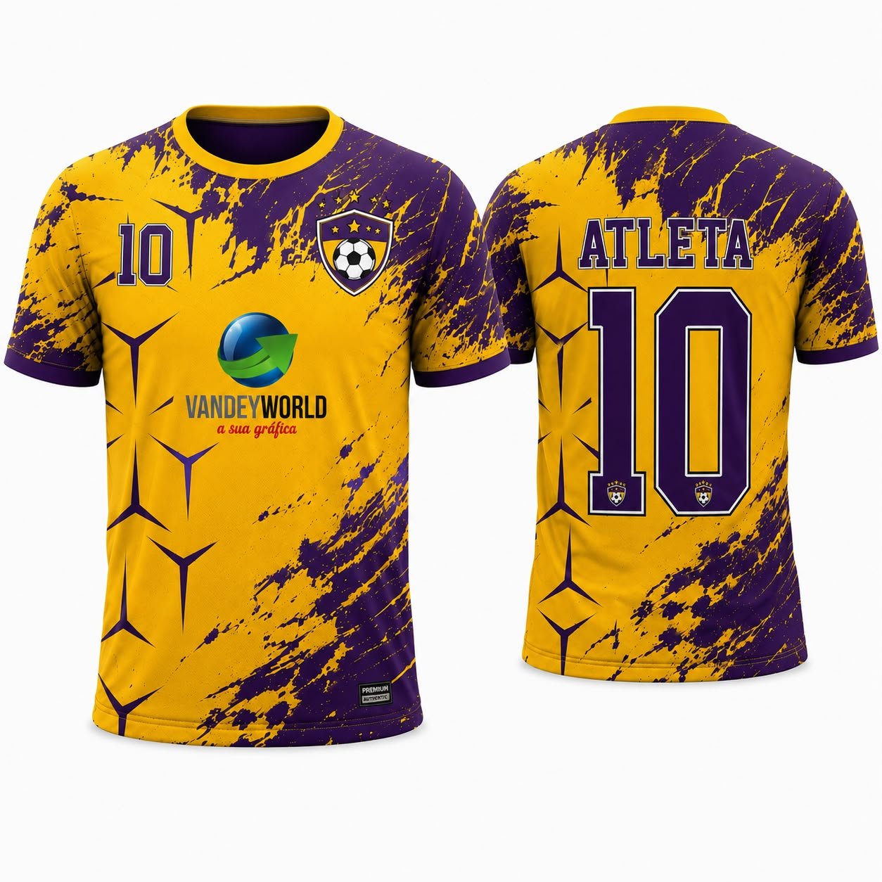 UNIFORME FUTEBOL CAMISA -TOTAL