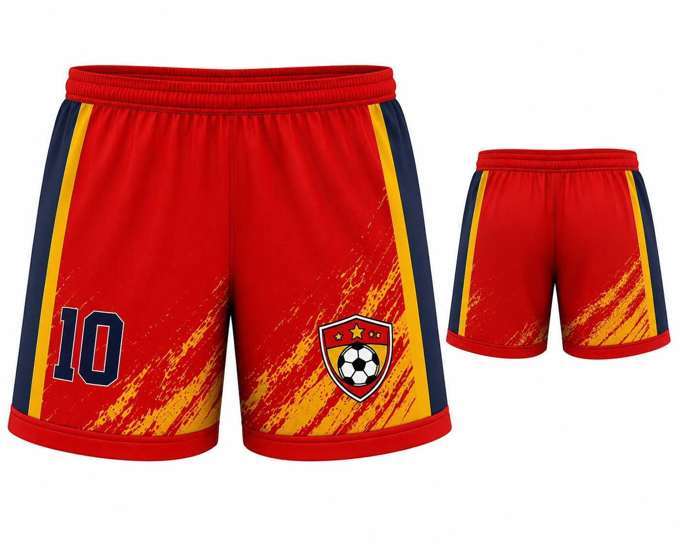 SHORT UNIFORME FUTEBOL  TOTAL + FAIXA