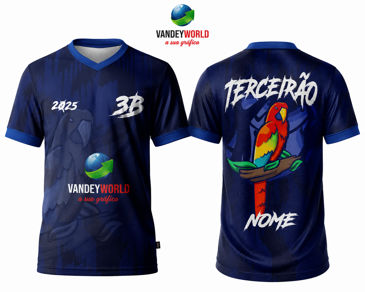 CAMISA BASICA - TOTAL F/C/M TERCEIRÃO - MALHA PP CONFORT