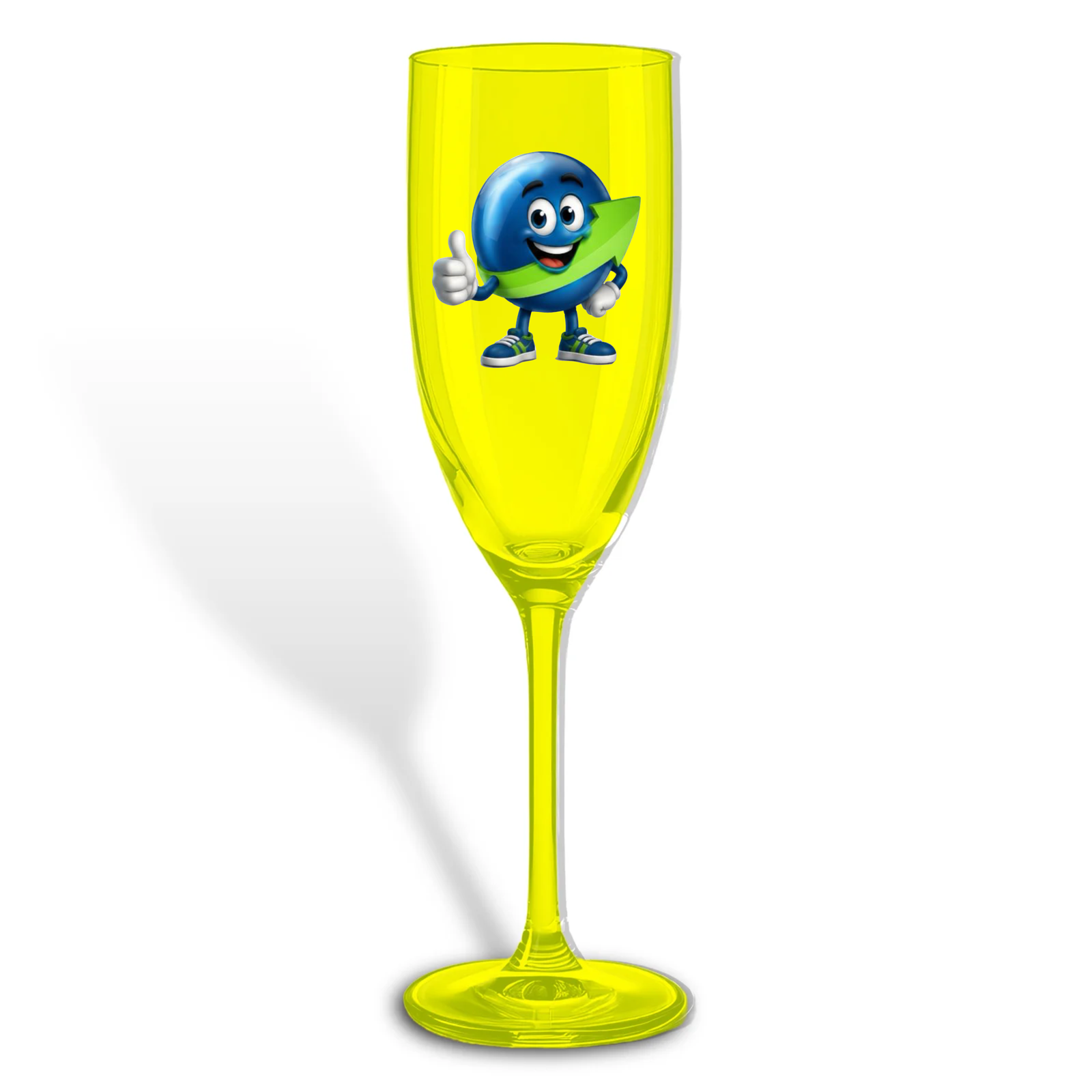 TAÇA CHAMPANHE PERSONALIZADA - ADESIVO