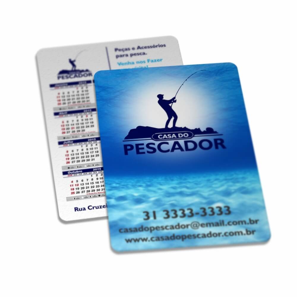 500 - CALENDÁRIO DE BOLSO - 9,5x6,5 - 4X1