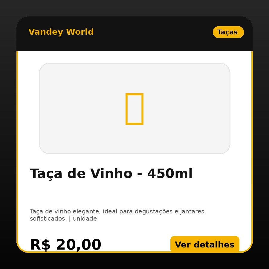 Taça de Vinho - 450ml