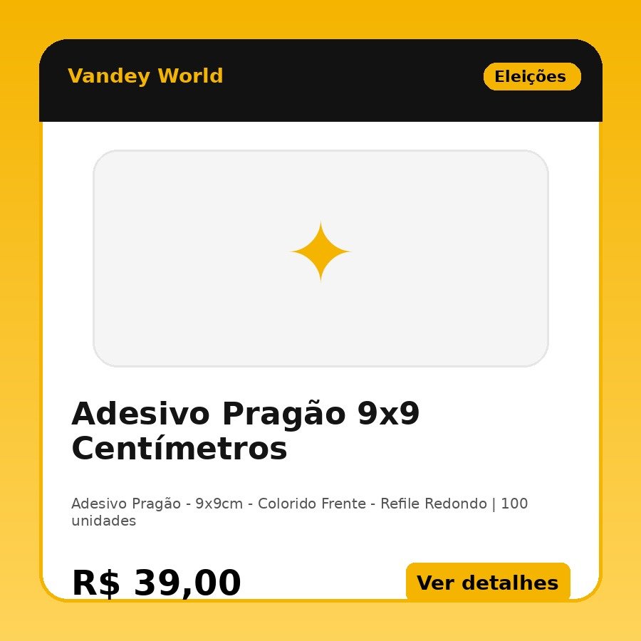 Adesivo Pragão 9x9 Centímetros