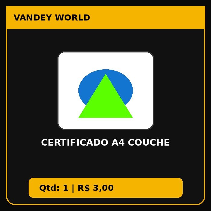 CERTIFICADO A4 COUCHE