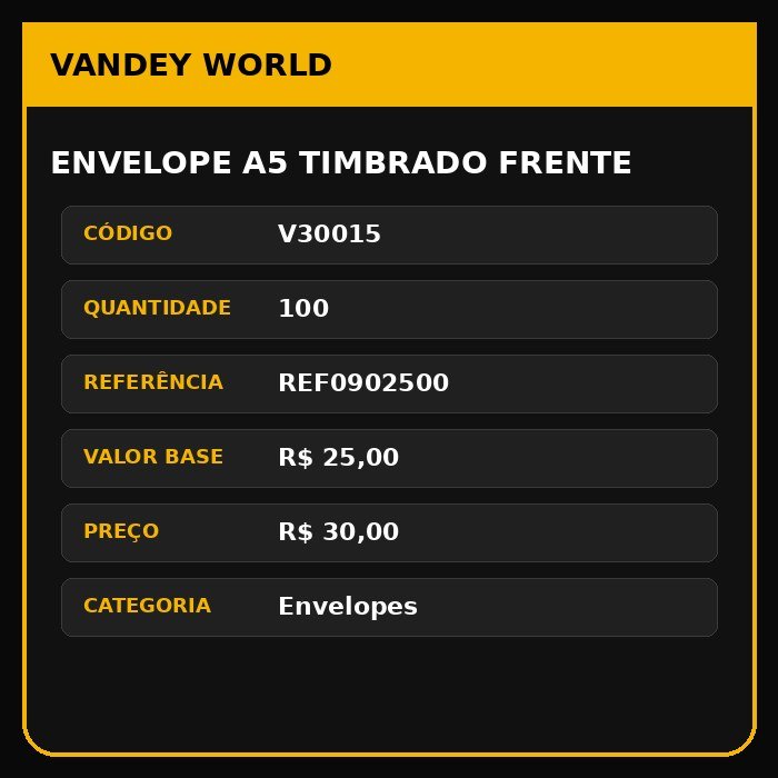 ENVELOPE A5 TIMBRADO FRENTE