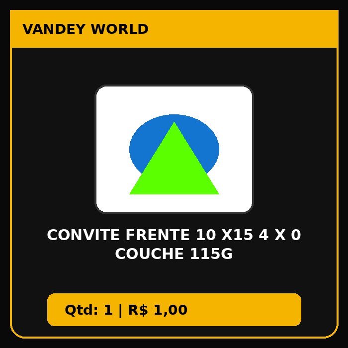 CONVITE FRENTE 10 X15 4 X 0 COUCHE 115G