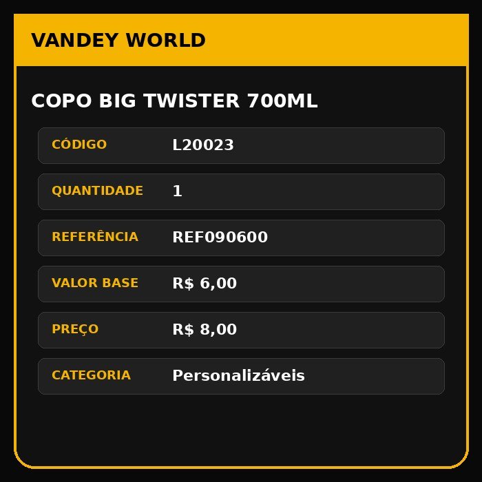 COPO BIG TWISTER 700ML
